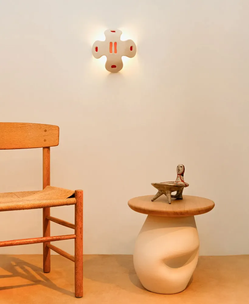 Autres tables  - Table d'appoint 3 - Chêne foncé - LB CERAMIQUES