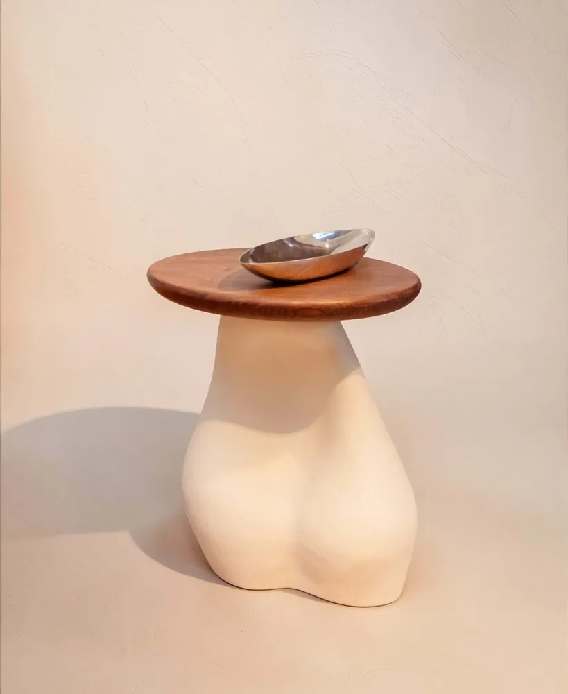Autres tables  - Table d'appoint 2 - Chêne naturel - LB CERAMIQUES