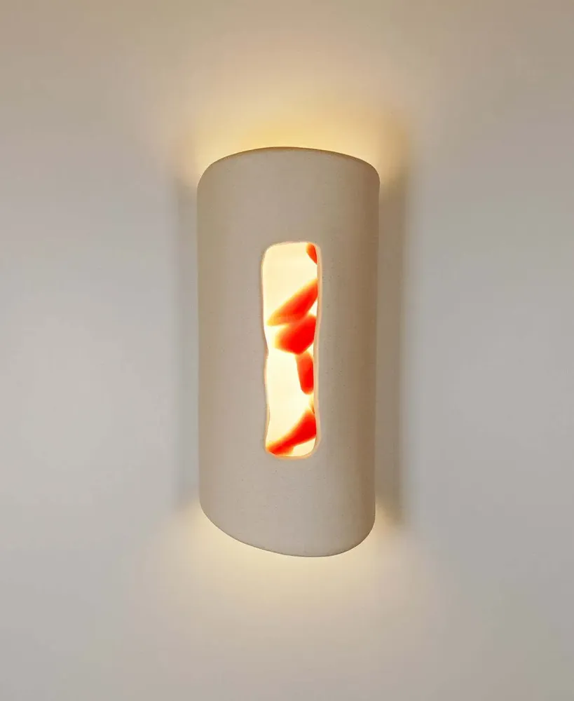 Lampes de table - Applique I Multicolore Rose et Rouge - LB CERAMIQUES