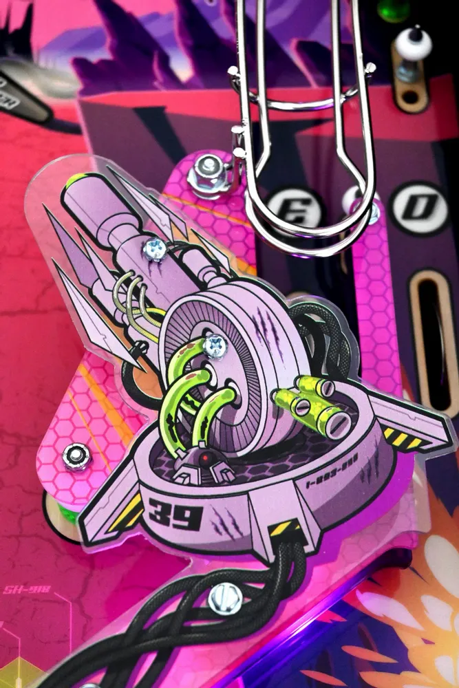Office design and planning - Space Hunt Pinball Machine - HEXA PINBALL - FABRICANT DE FLIPPER