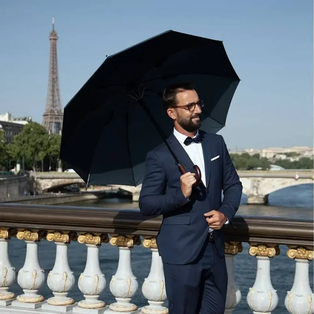 Apparel - Cane umbrella with absorbent cover - Smati - SMATI