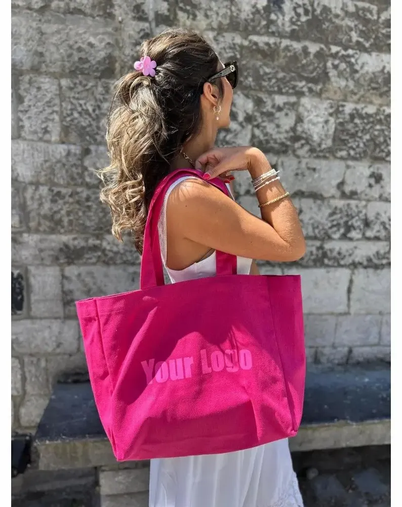 Sacs et cabas - Sac cabas réutilisable – Nancy Fuschia (43×15×36 cm) - MOONPACK
