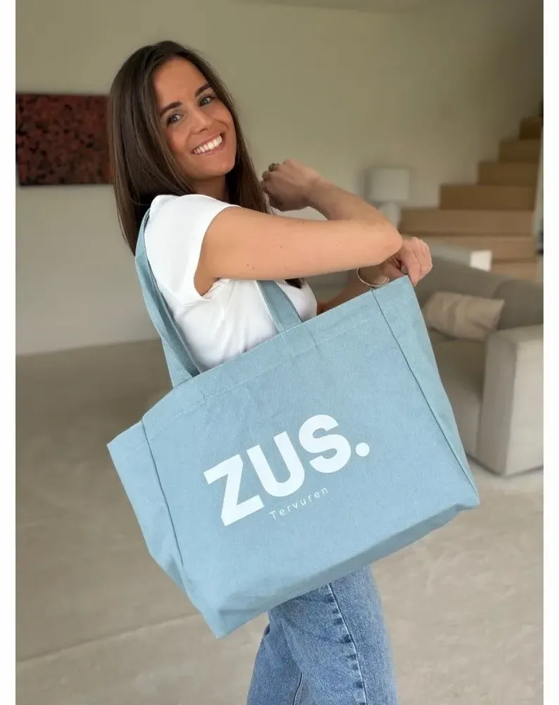 Bags and totes - Reusable tote bag — Nancy Jeans Light (43×15×36 cm) - MOONPACK