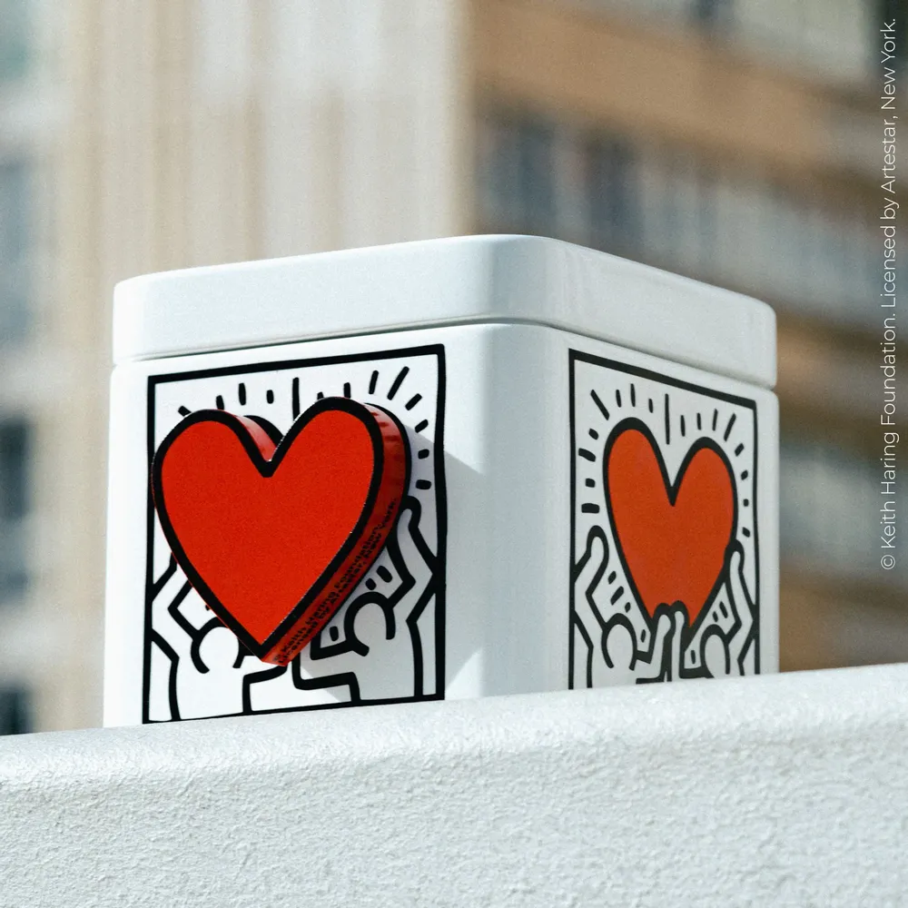 Objets design - Lovebox Keith Haring | Cadre photo connecté - LOVEBOX