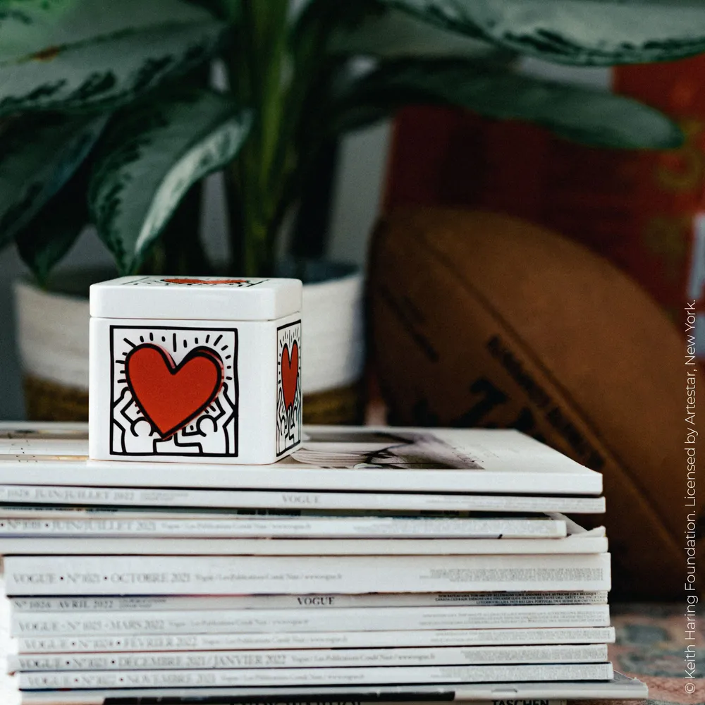 Objets design - Lovebox Keith Haring | Cadre photo connecté - LOVEBOX