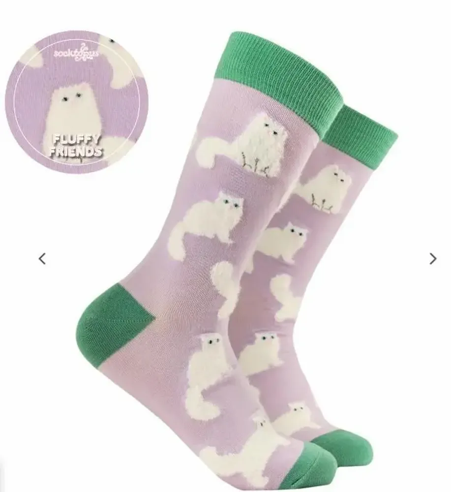 Socks - FLUFFY SOCTOPUS SOCK - SOCTOPUS