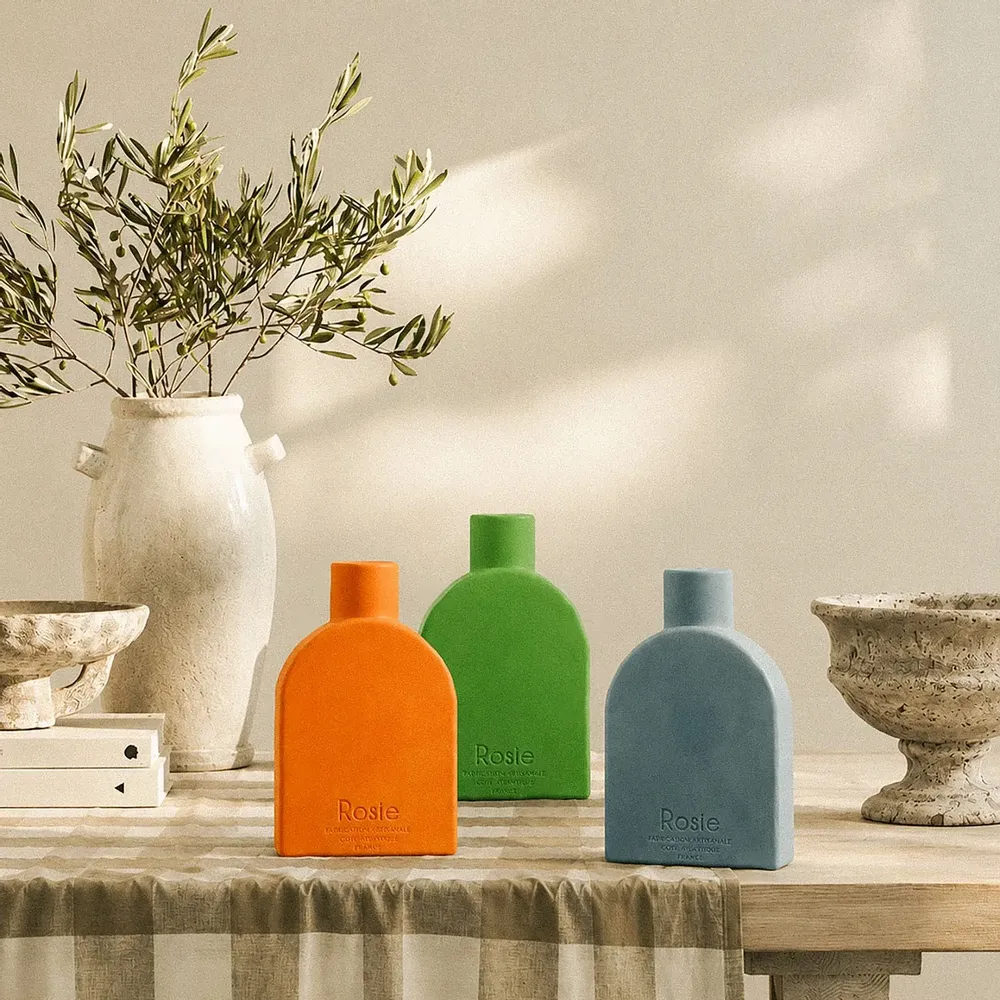 Vases - Vase parfumé en cire végétale - L'Apothicaire - ROSIE COTE ATLANTIQUE FRANCE