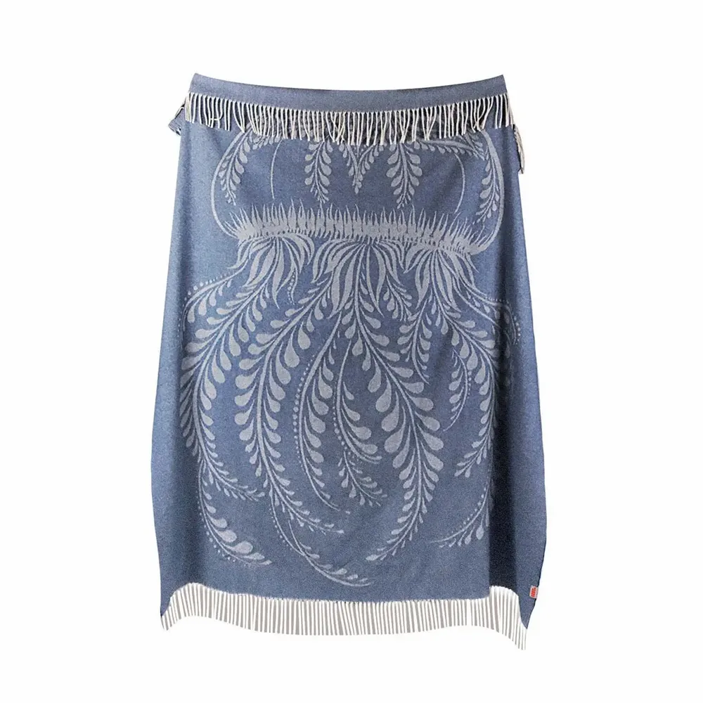 Plaids - Plaid australien en laine mérinos Meduza - LANAVITTA