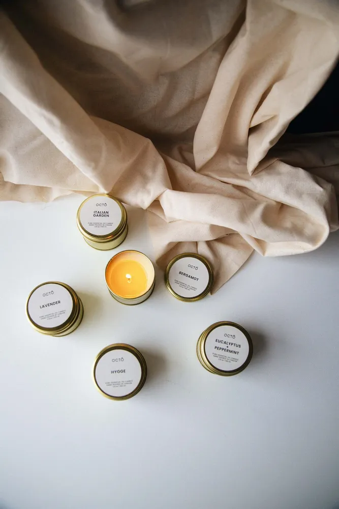 Bougies - Citronnelle | Bougie d'extérieur en métal - OCTŌ