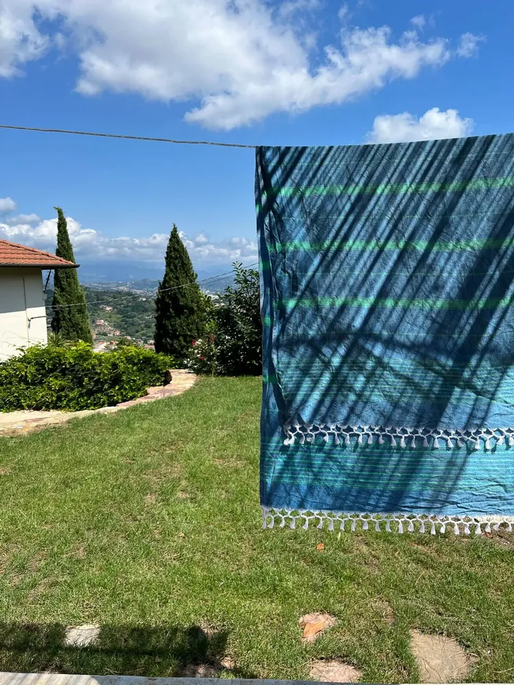 Other bath linens - hammam towel ocean blue/jade green 170x100 cm - OTTOMANIA