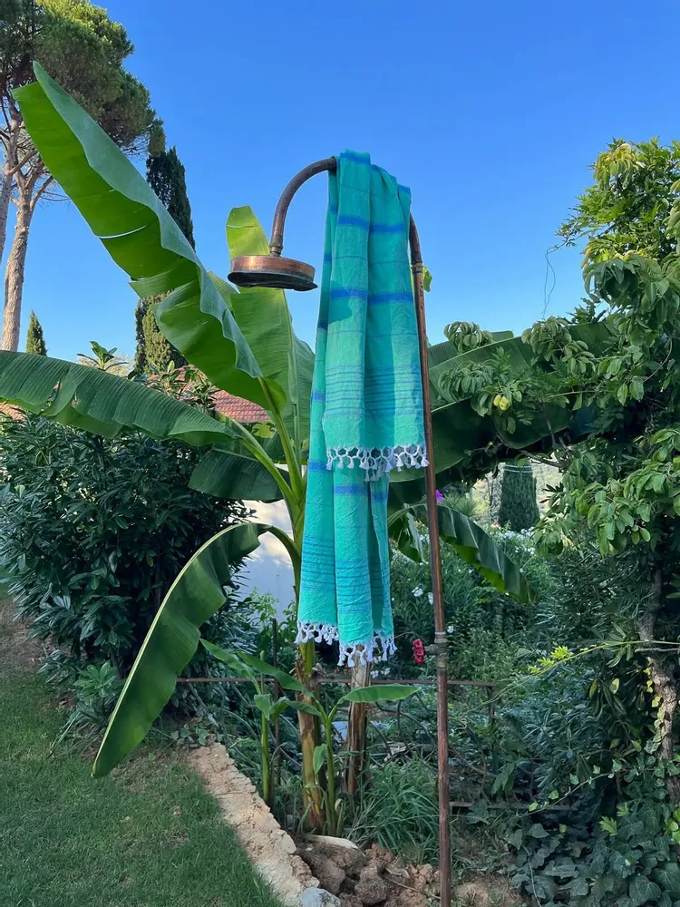 Other bath linens - hammam towel jade green/ocean blue 170x100cm - OTTOMANIA