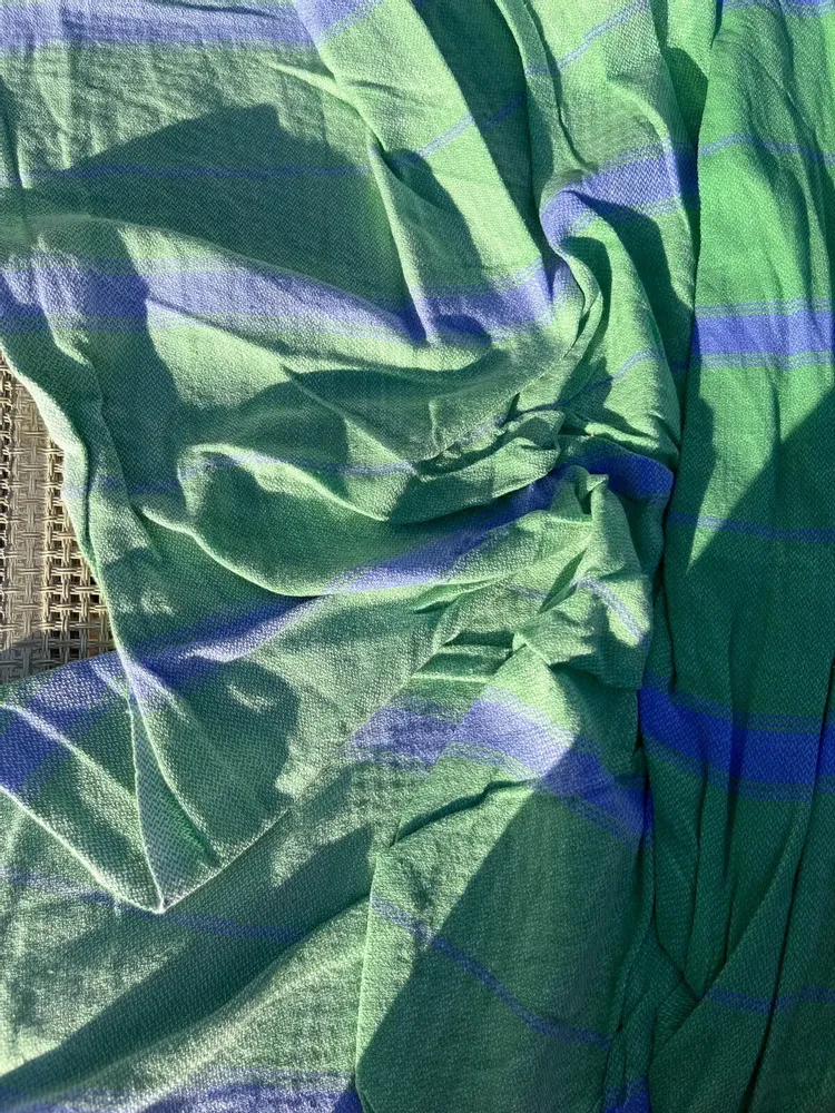 Autres linges de bain - fouta XL pistache/lavande 220x160cm - OTTOMANIA