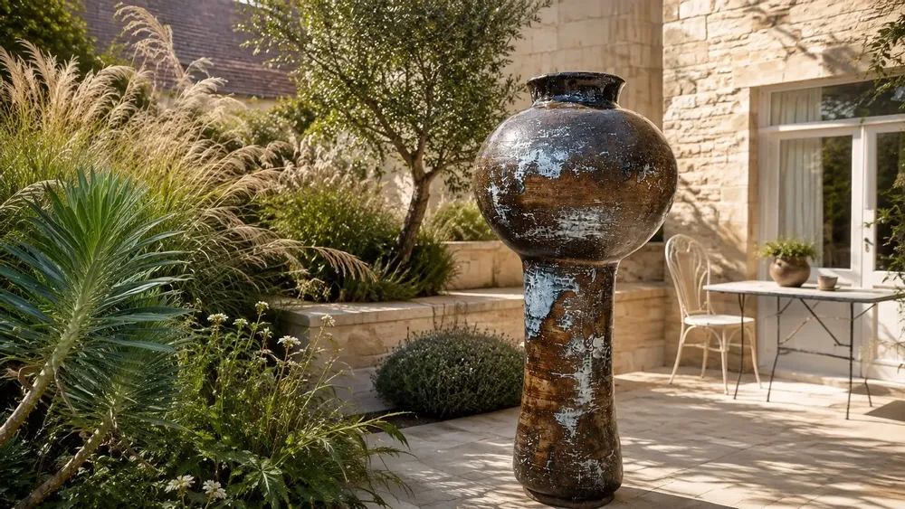 Ornaments - SCULPTURAL CERAMIC CANDELABRA - CERAMIC FACTORY