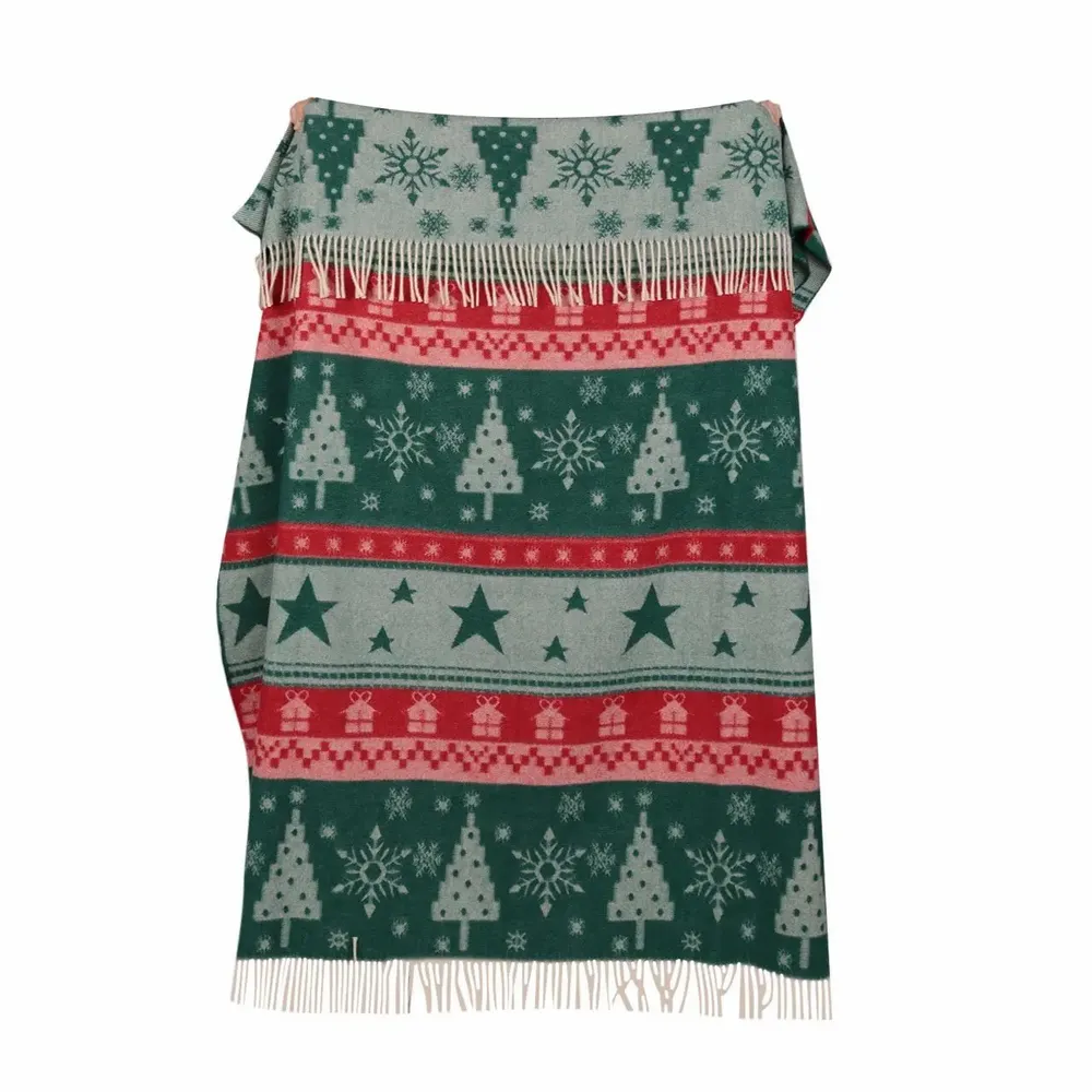 Plaids - Plaid australien en laine mérinos pour le Nouvel An - LANAVITTA