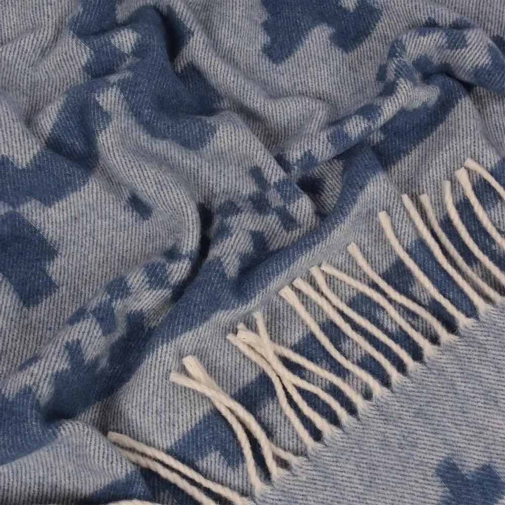 Plaids - Plaid australien en laine mérinos Arctica - LANAVITTA