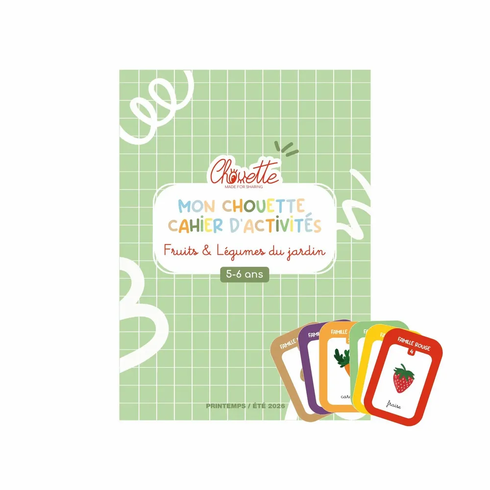 Children's games - Activity kit 3-4 years old or 5-6 years old - CHOUETTE