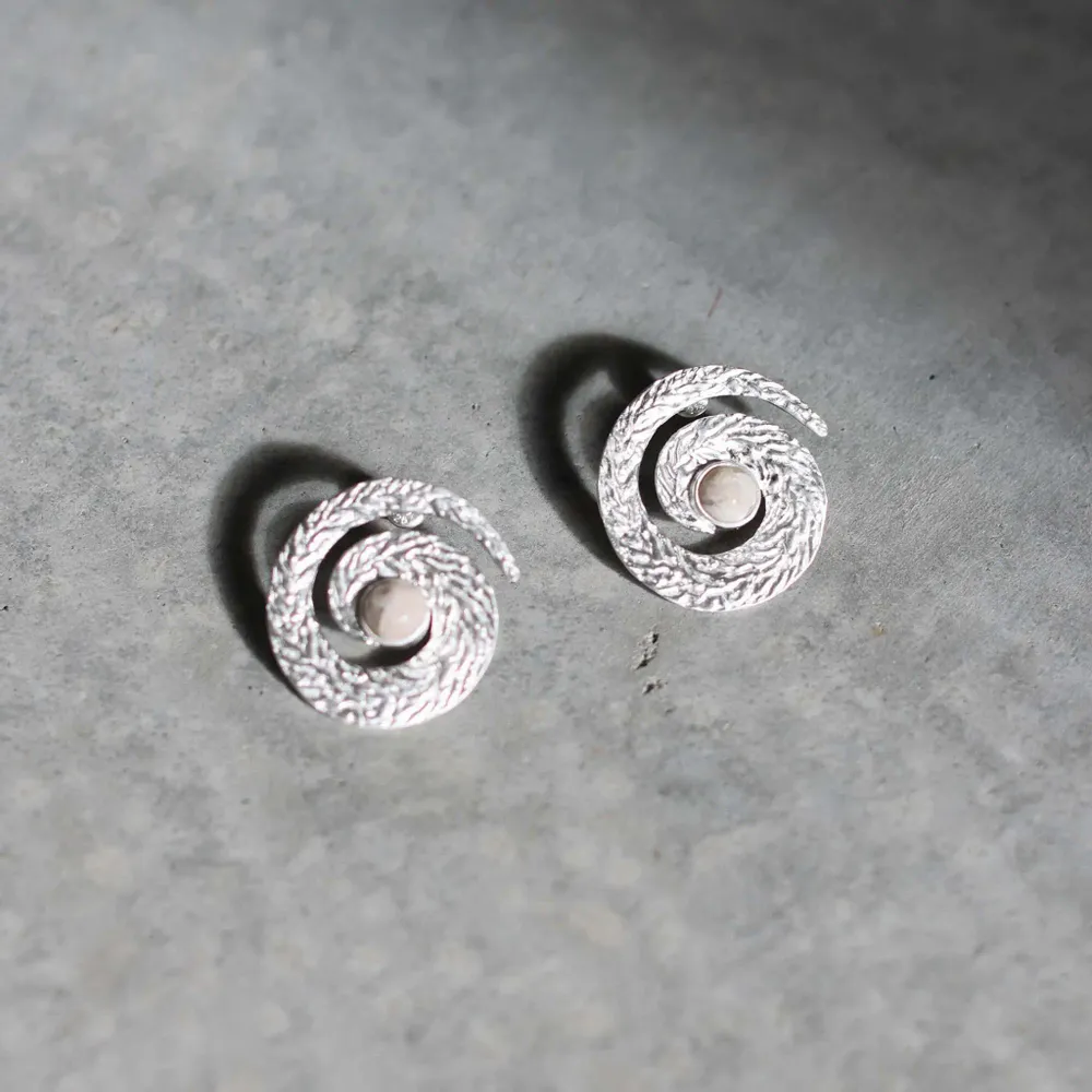 Jewelry - Ripple Twirl Earrings - BY MER JEWELLERY