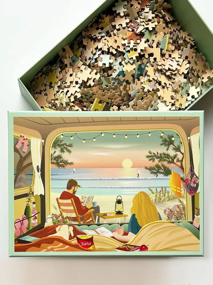 Cadeaux - Jeux de société PUZZLES 1.000 pièces - VISSEVASSE
