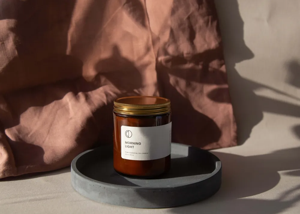 Gifts - Morning Box | Candle, ceramic cup "Land Cream" and coffee - OCTŌ
