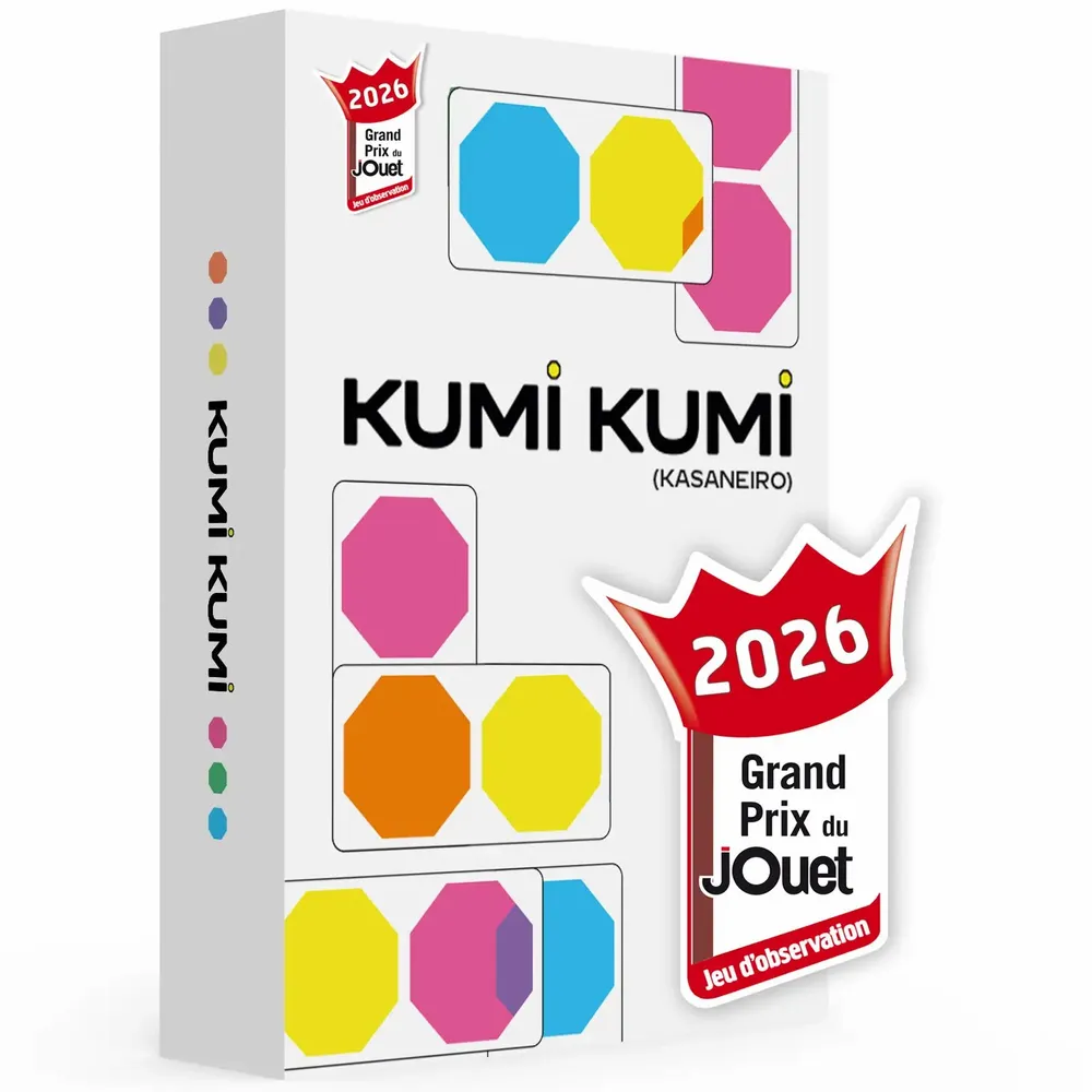Gifts - Kumi-Kumi, le jeu de société casse-tête coloré - MIRALUDO