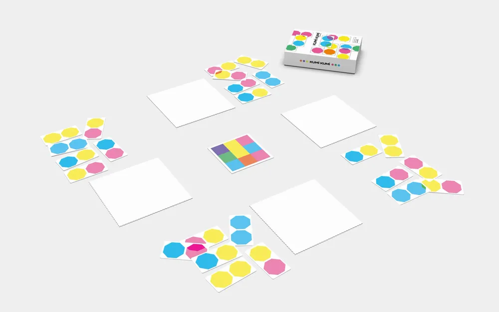 Gifts - Kumi-Kumi, le jeu de société casse-tête coloré - MIRALUDO