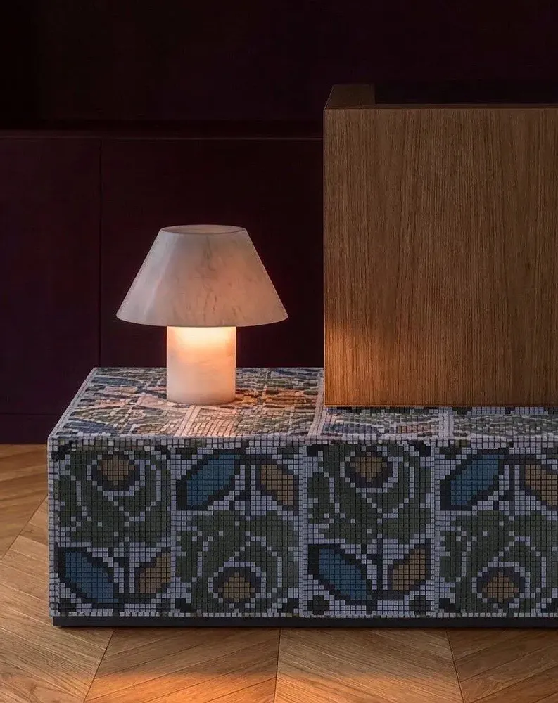 Mosaics - Modular Mosaic Decor - Broderie Collection - FRAGMENT - STUDIO DE MOSAÏQUE