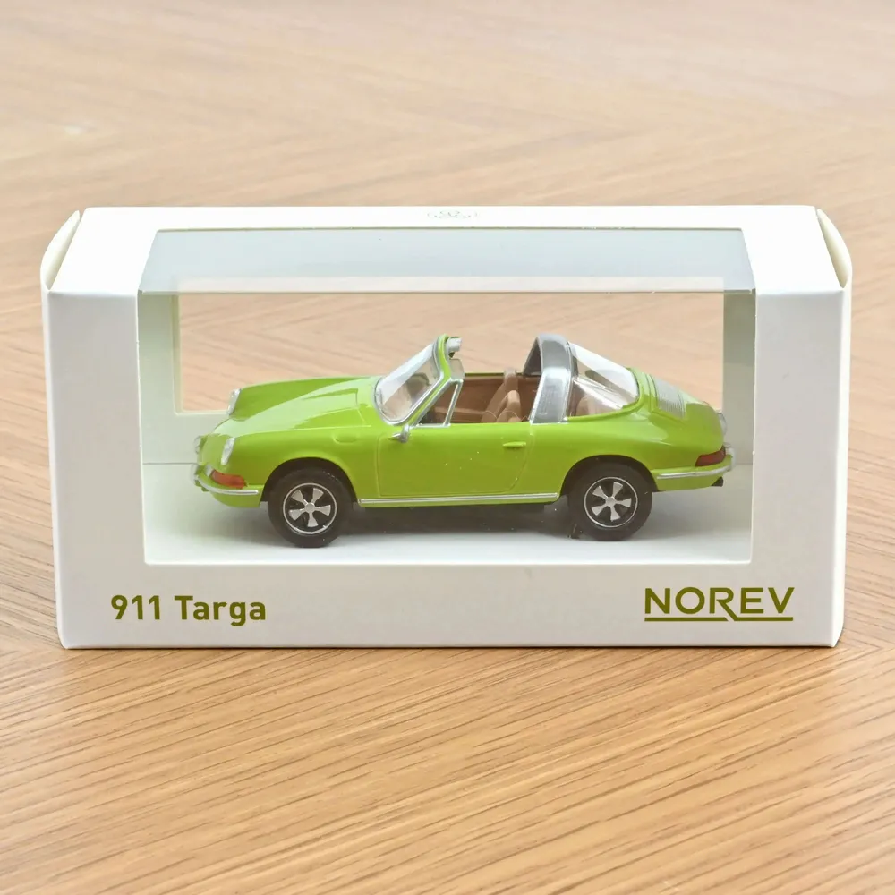 Jouets enfants - Voiture jouet Porsche 911 Targa 1969 Lightgreen Jet-car 1/43 - NOREV