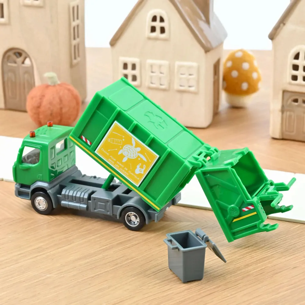 Jouets enfants - Camion poubelle Renault Trucks D 2.1 Plastigam 1/43 - NOREV