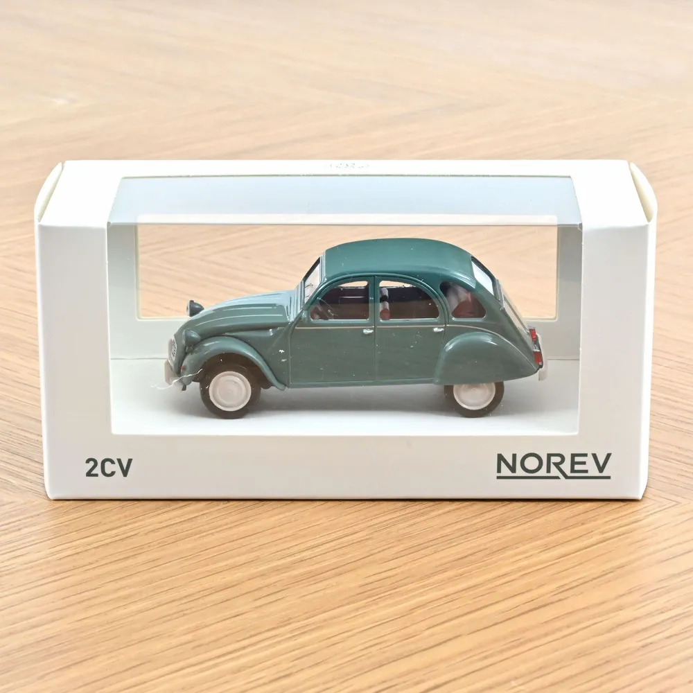 Jouets enfants - Voiture jouet Citroën 2CV 1971 Vert Agave Jet-car 1/43 - NOREV