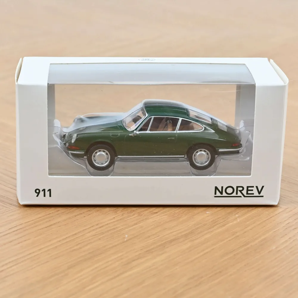 Toys - Toy car Porsche 911 1969 Irish Green Jet-car 1/43 - NOREV