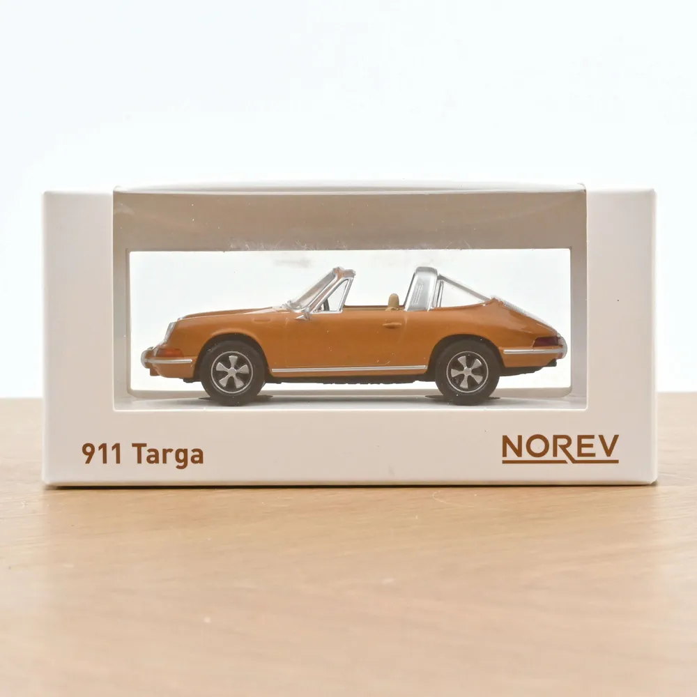 Jouets enfants - Voiture jouet Porsche 911 Targa 1969 Brun Jet-car 1/43 - NOREV