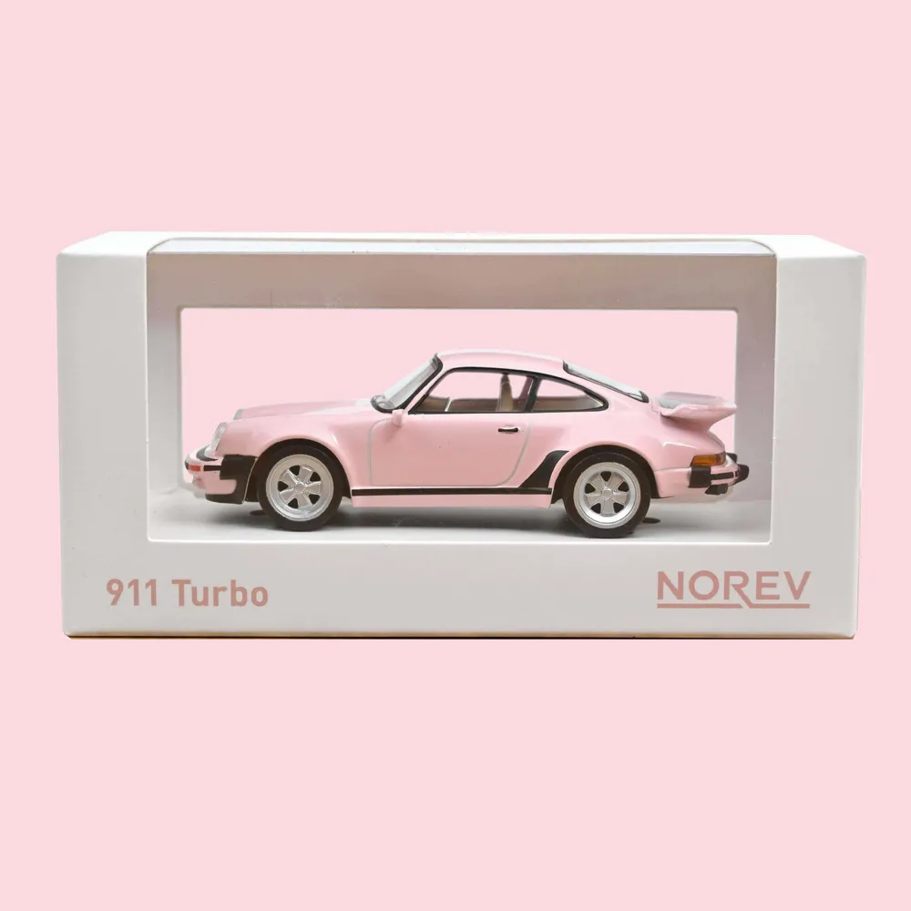 Jouets enfants - Voiture jouet Porsche 911 Turbo 1978 Rose Jet-car 1/43 - NOREV