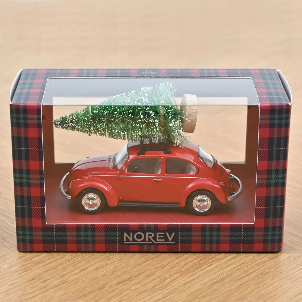 Jouets enfants - Voiture jouet VW Coccinelle 1973 Noël Jet-car 1/43 - NOREV