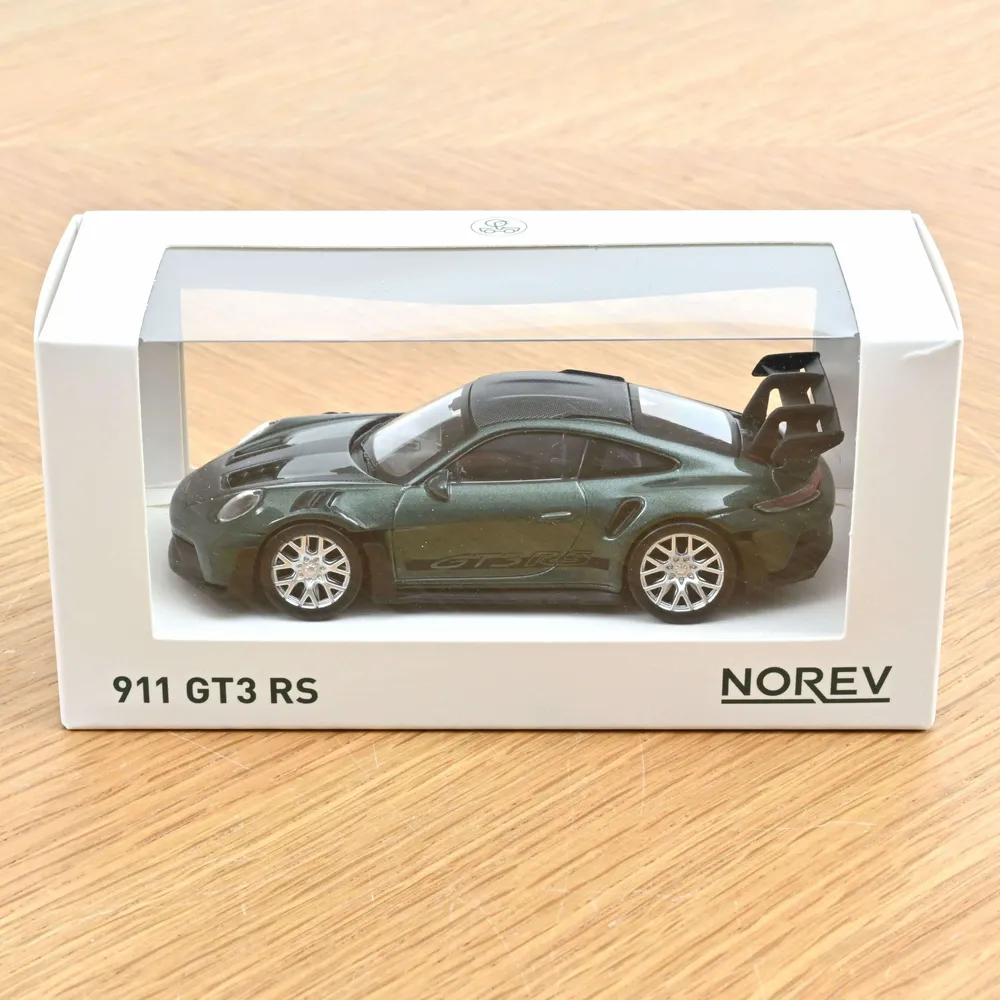 Jouets enfants - Voiture jouet Porsche 911 GT3 RS 2022 Vert Malachite Pack Weissach Jet-car 1/43 - NOREV