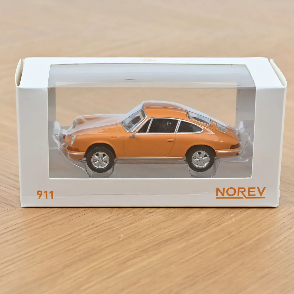 Jouets enfants - Voiture jouet Porsche 911 1969 Jaune Bahama Jet-car 1/43 - NOREV
