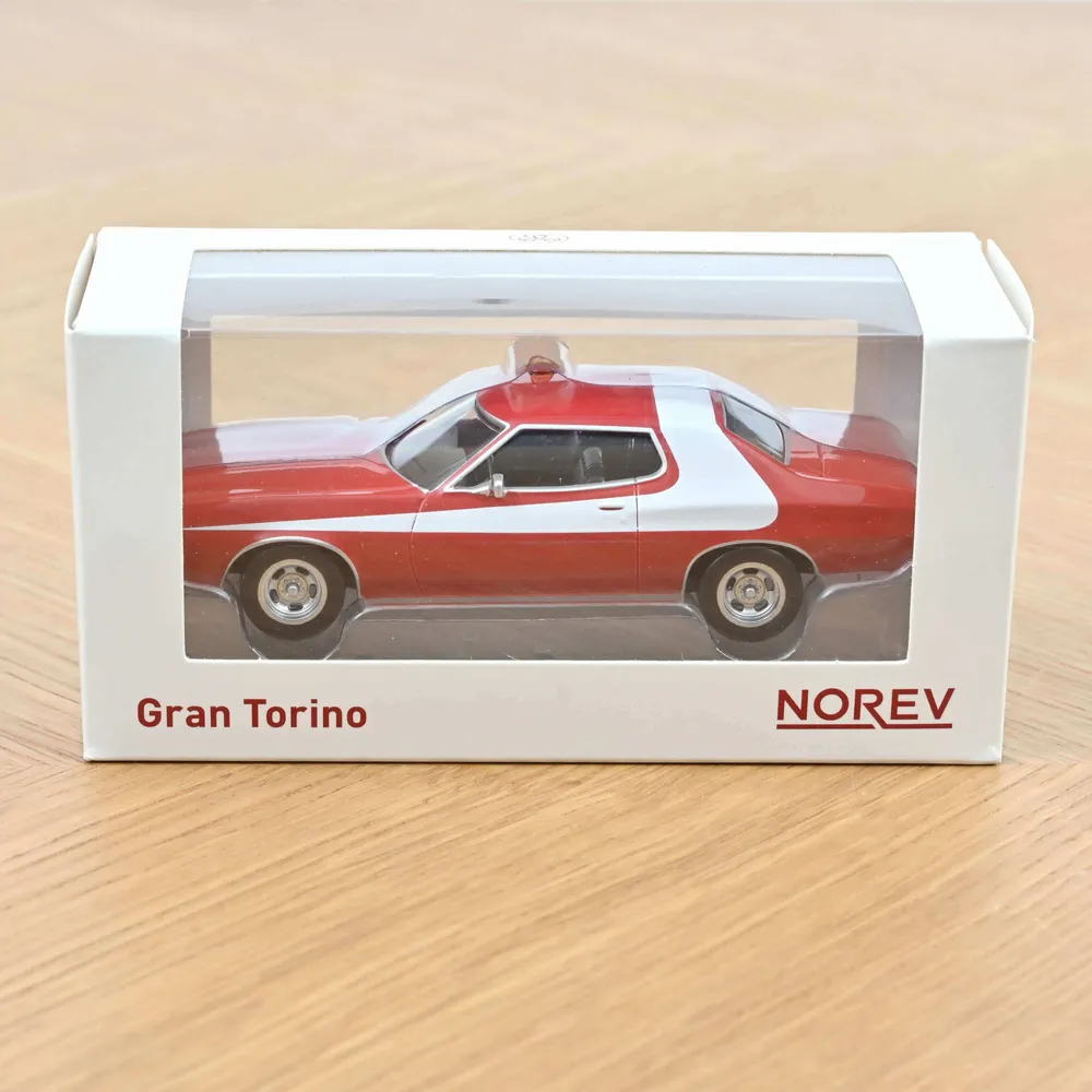 Jouets enfants - Voiture jouet Ford Gran Torino 1975 Starsky et Hutch Jet-car 1/43 - NOREV