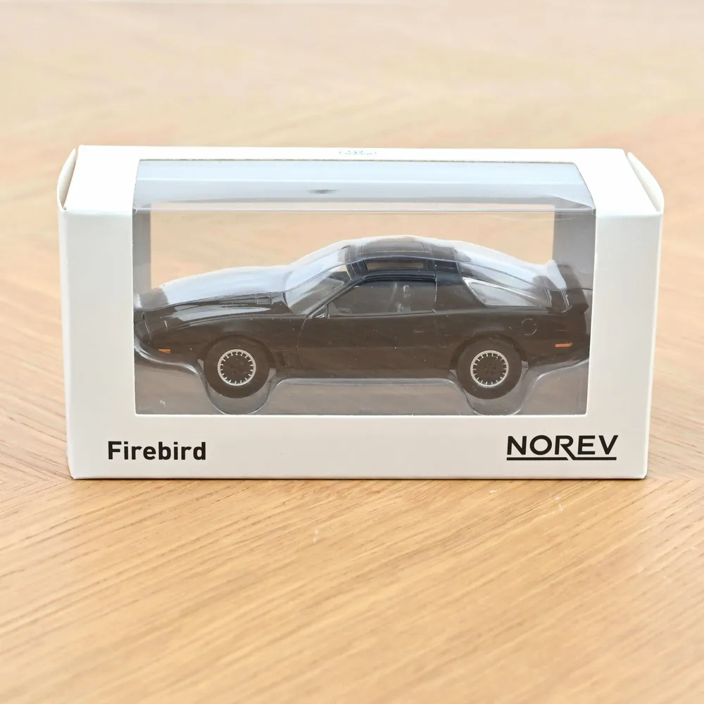 Jouets enfants - Voiture jouet Pontiac Firebird 1982 KITT Jet-car 1/43 - NOREV