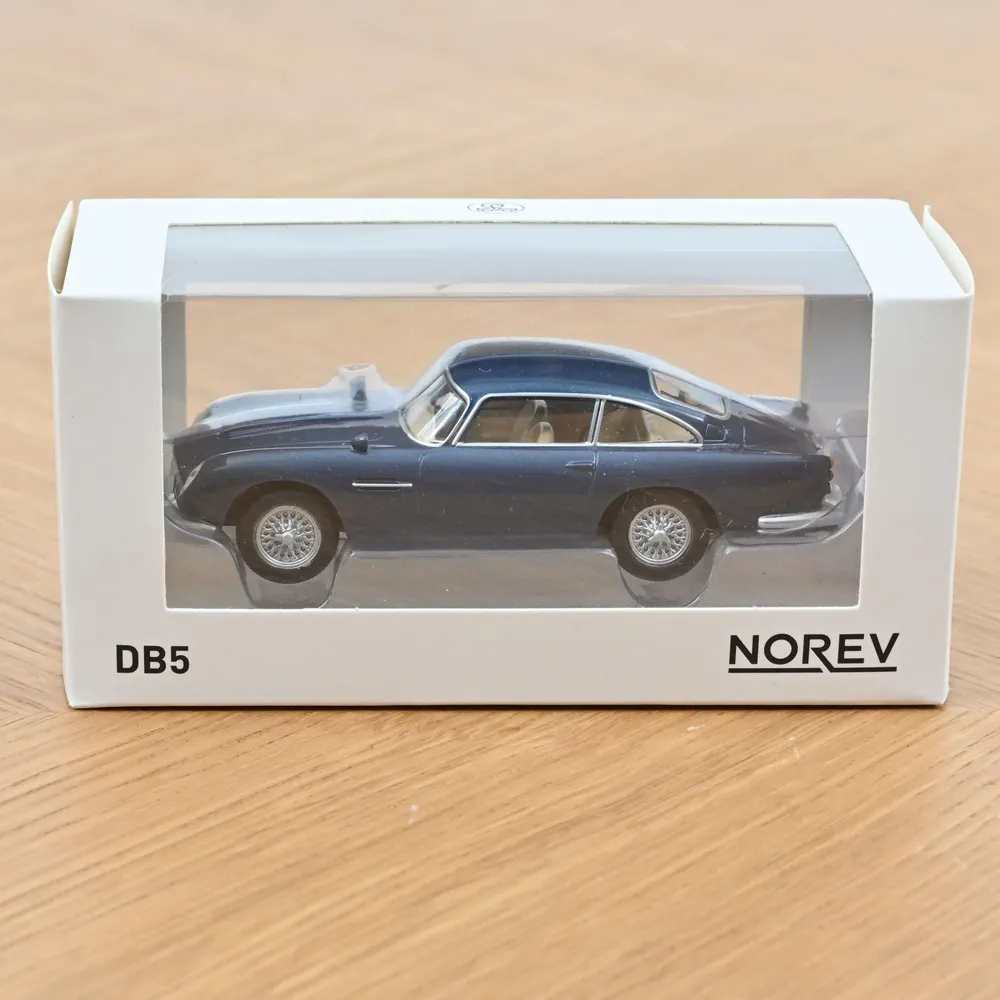 Jouets enfants - Voiture jouet Aston Martin DB5 1963 Bleu Sierra Jet-car 1/43 - NOREV