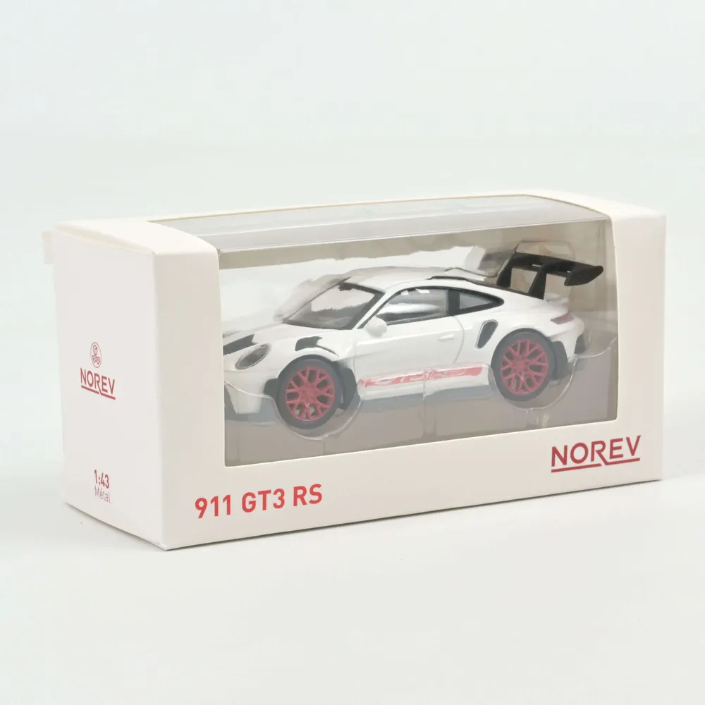 Jouets enfants - Voiture jouet Porsche 911 GT3 RS 2022 Blanc Jet-car 1/43 - NOREV