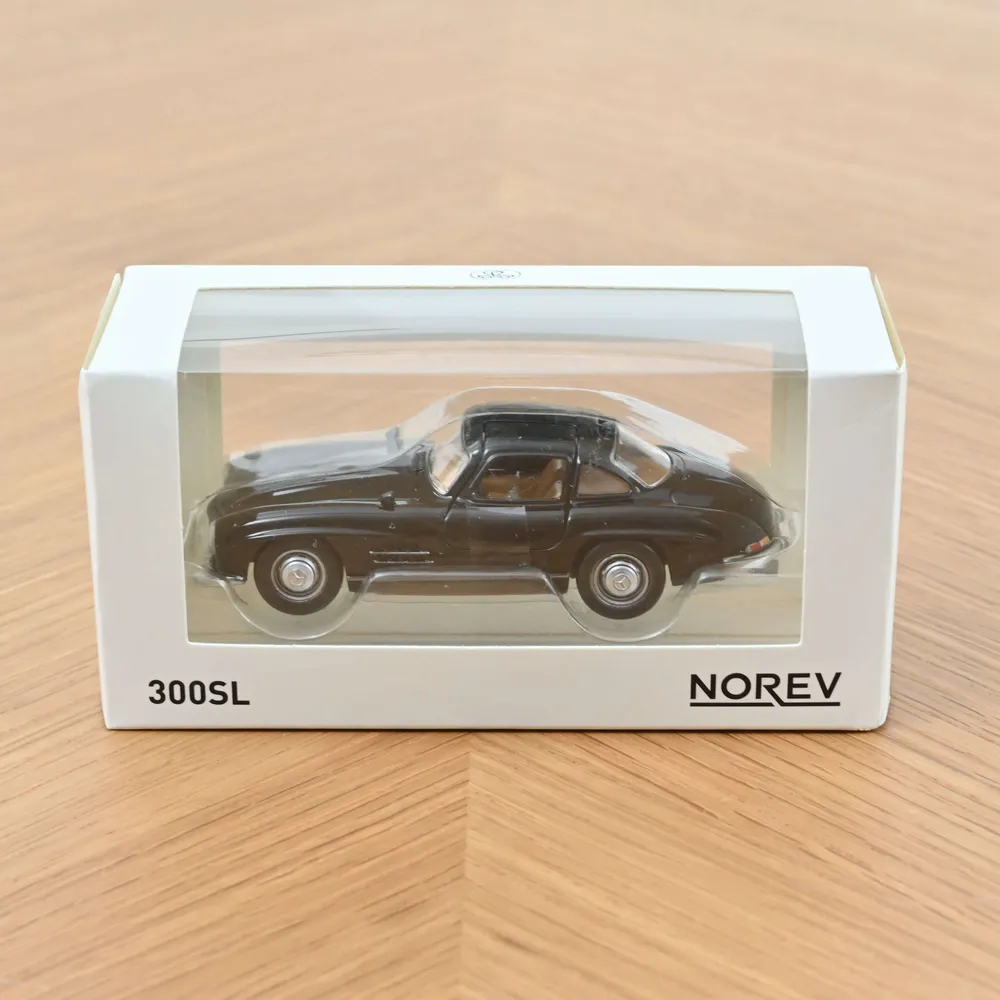 Jouets enfants - Voiture jouet Mercedes Benz 300 SL 1954 Noir Jet-car 1/43 - NOREV