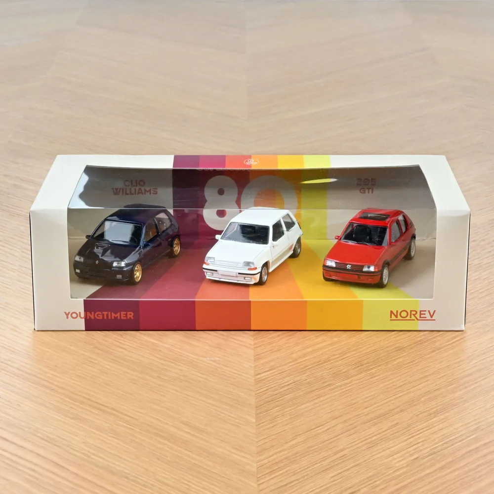 Jouets enfants - Voiture jouet Coffret cadeau Youngtimers 3pcs Jet-car 1/43 - NOREV