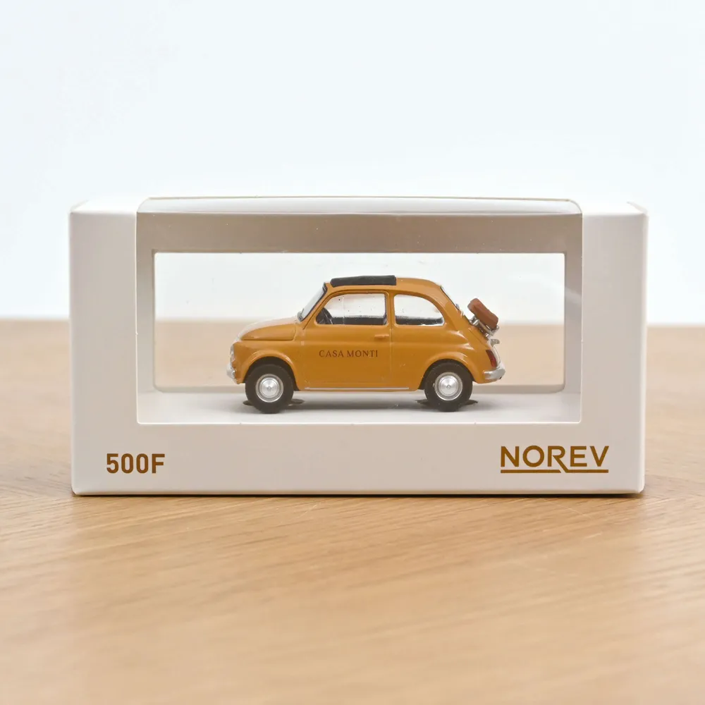 Toys - Toy car Fiat 500 F 1965 Jet-car 1/43 Norev x Casa Monti - NOREV
