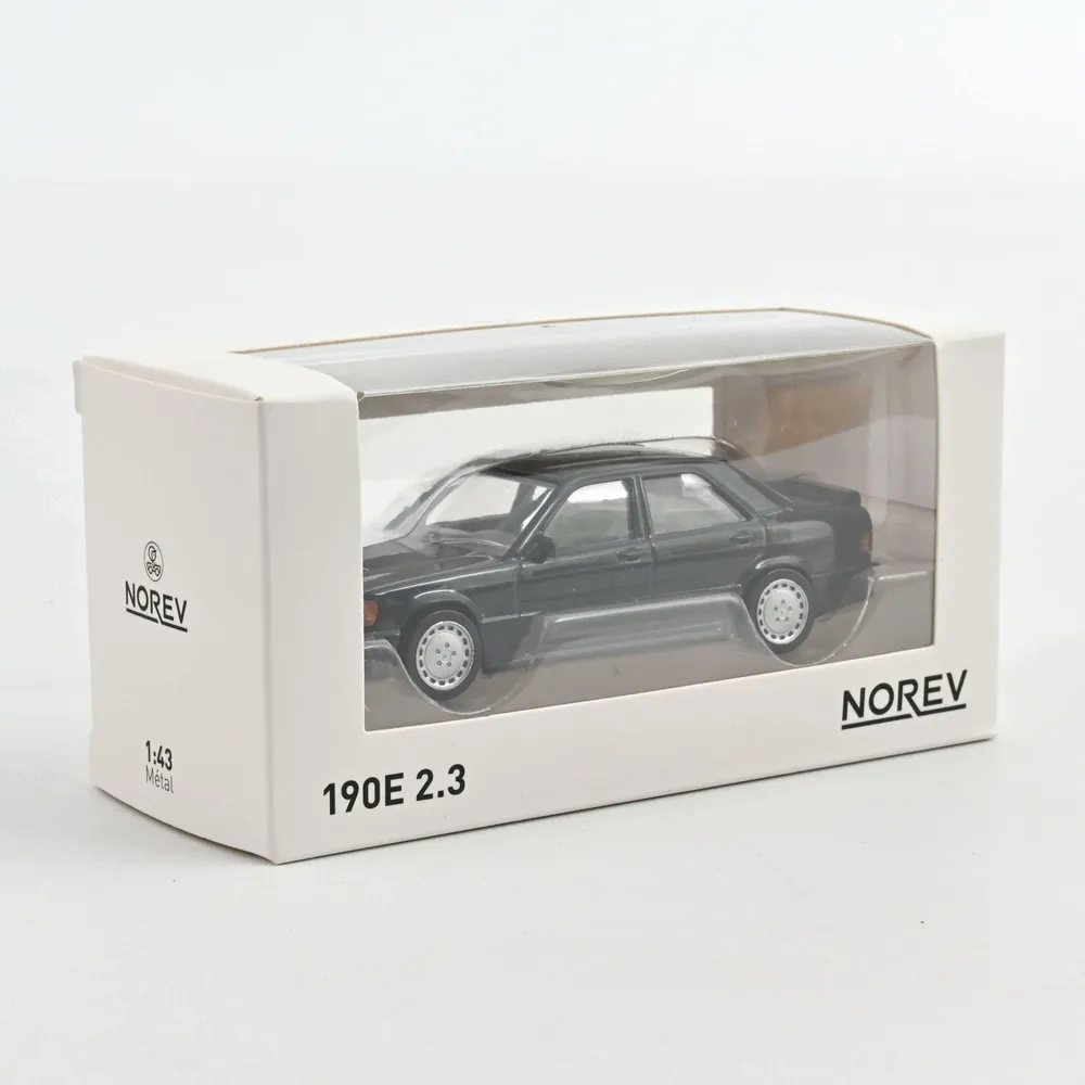 Jouets enfants - Voiture jouet Mercedes Benz 190E 2.3 16 1984 Noir métallisé Jet-car 1/43 - NOREV