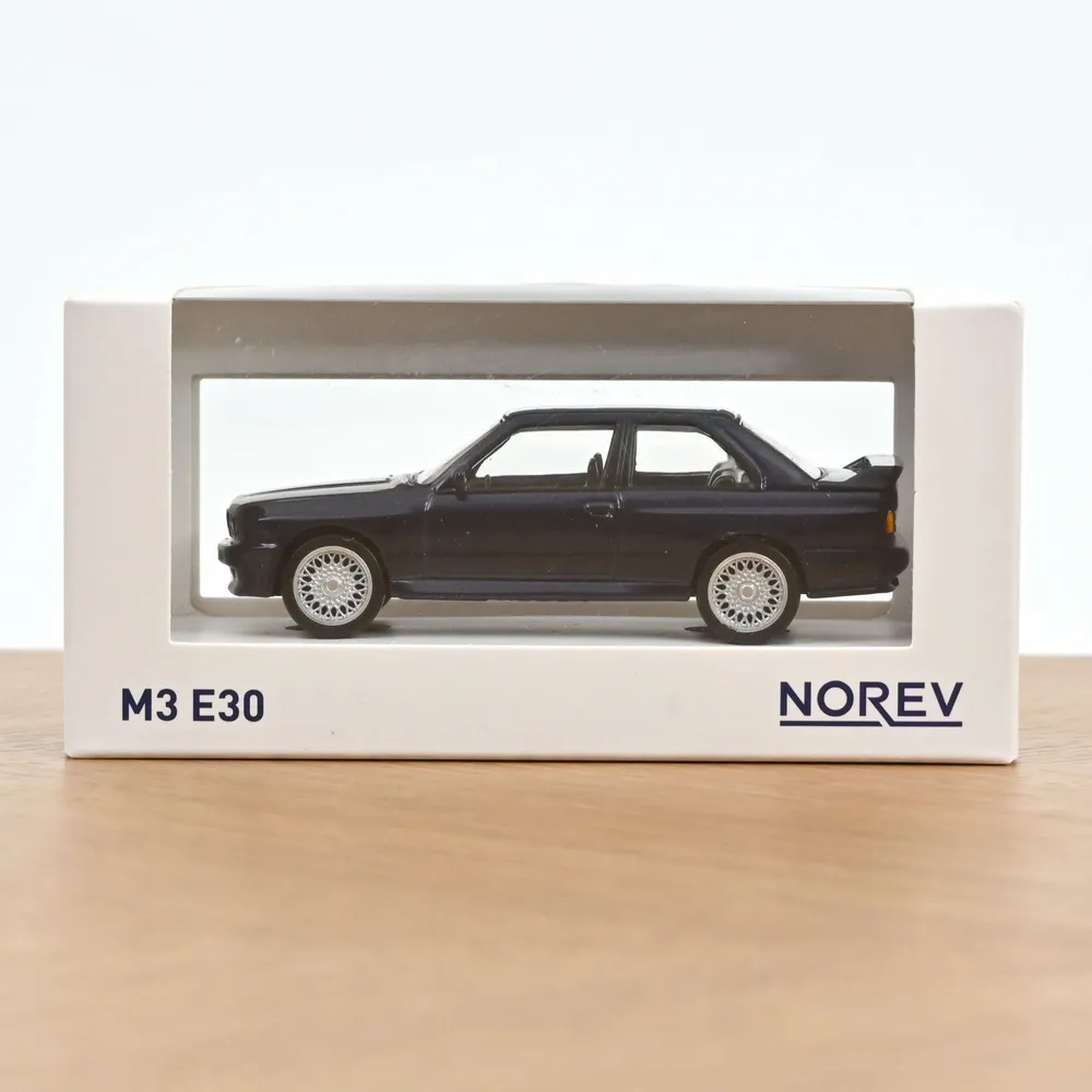 Jouets enfants - Voiture jouet BMW M3 E30 1986 Noir Jet-car 1/43 - NOREV