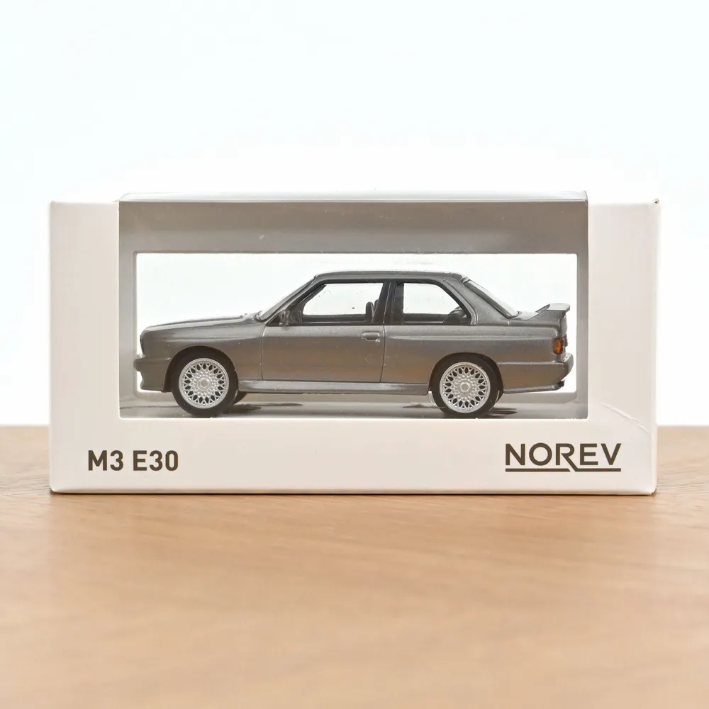 Jouets enfants - Voiture jouet BMW M3 E30 1986 Argent Jet-car 1/43 - NOREV