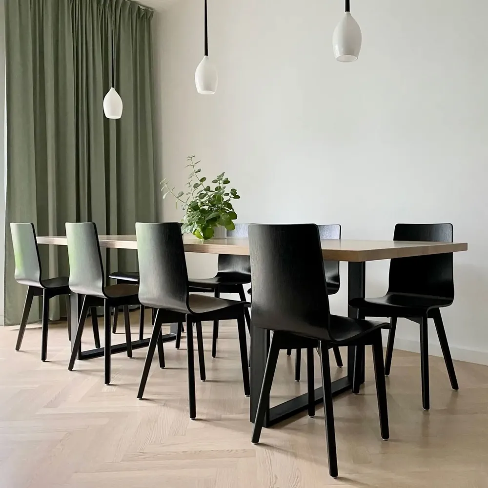 Chairs - LUKA Black Oak Chair - DELTA