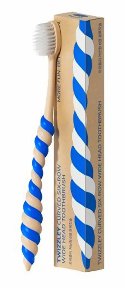 Caskets and boxes - TWIZZLEY Crayon Edition–5-Piece Curved Wide-Head Toothbrush Gift Set - TWIZZLEY