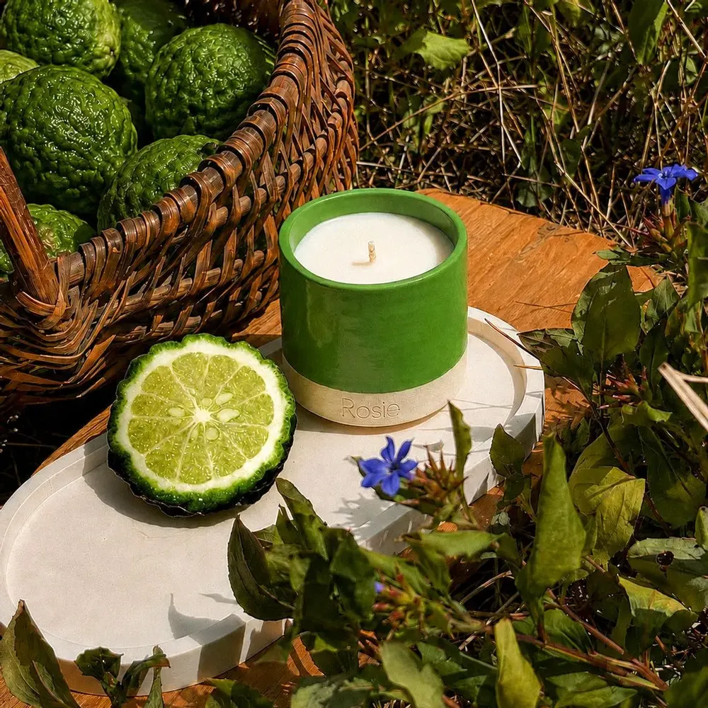 Candles - Ceramic scented candle - ROSIE COTE ATLANTIQUE FRANCE