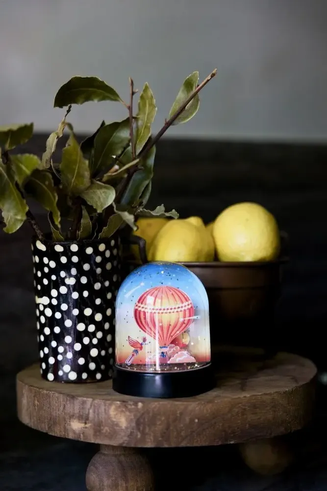Objets de décoration - Boule à paillettes Alain Ballon - LES RITOURNAILES