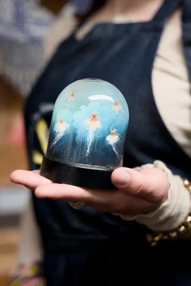 Accessoires de déco extérieure - Boule à paillettes Fééduses - LES RITOURNAILES